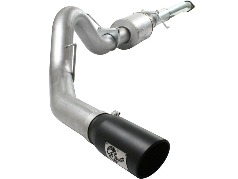 aFe 49-03041-B - AFE49-03041-B - aFe Atlas Exhaust 4in Aluminized Cat-Back w/ 304 SS Black Tip 11-13 Ford F-150 EcoBoost V6 3.5L (tt) - Shipped in Europe - Tuningsupply.com