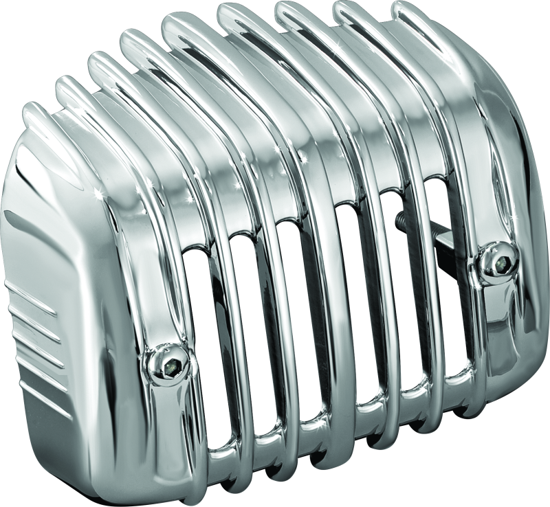 Kuryakyn 7839 - KUR7839 - Kuryakyn Regulator Cover 01-17 Softail Chrome - Shipped in Europe - Tuningsupply.com