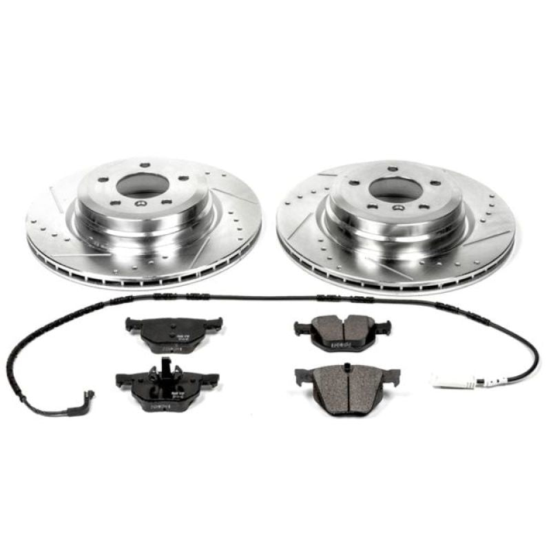 PowerStop K045 - PSBK045 - Power Stop 2006 BMW 330i Rear Z23 Evolution Sport Brake Kit - Shipped in Europe - Tuningsupply.com