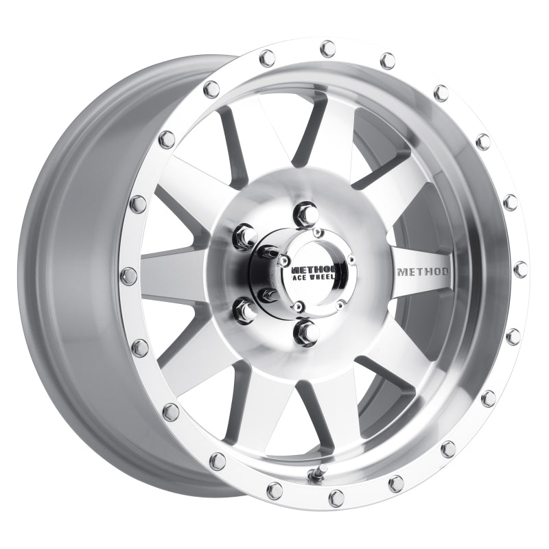 Method Wheels - MRWMR30168012300 - Method MR301 The Standard 16x8 0mm Offset 5x4.5 83mm CB Machined/Clear Coat Wheel - Shipped in Europe - Tuningsupply.com