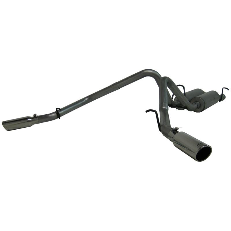 MBRP PS5012AL - MBRPS5012AL - MBRP 2003-2007 Chev/GMC 2500 HD 6.0L CC-SB Cat Back Dual Split Side - Shipped in Europe - Tuningsupply.com