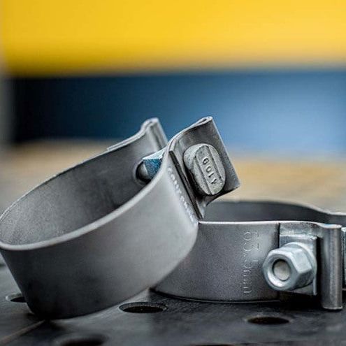 Magnaflow 10162 - MAG10162 - MagnaFlow Clamp 2.50inch TORCA SS 1.25inch 10pk - Shipped in Europe - Tuningsupply.com