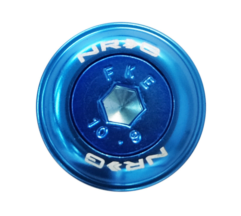 NRG FW-150BL - NRGFW-150BL - NRG Fender Washer Kit w/Color Matched M6 Bolt Rivets For Plastic (Blue) - Set of 10 - Shipped in Europe - Tuningsupply.com