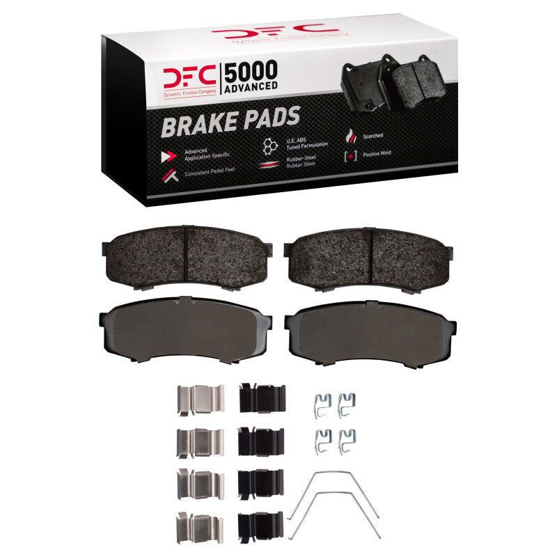 DFC 1551-0606-01 - DFC1551-0606-01 - DFC 93-24 Lexus LX450 Rear 5000 Advanced Ceramic Brake Pads and Hardware Kit - Shipped in Europe - Tuningsupply.com