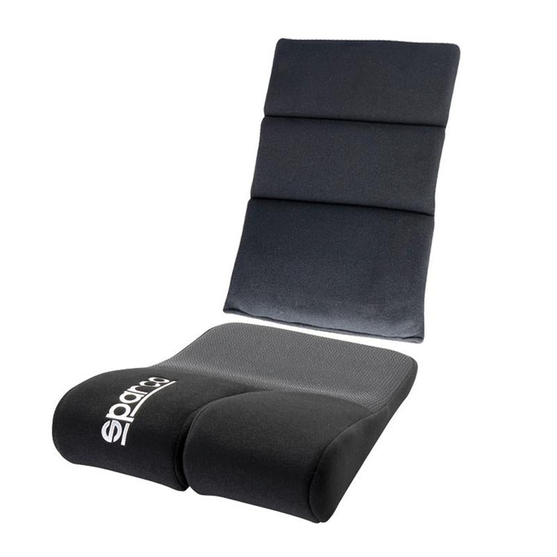 SPARCO SP1048828F - SPASP1048828F - Sparco Flat Seat Pad for Evo II Seat - Black - Shipped in Europe - Tuningsupply.com
