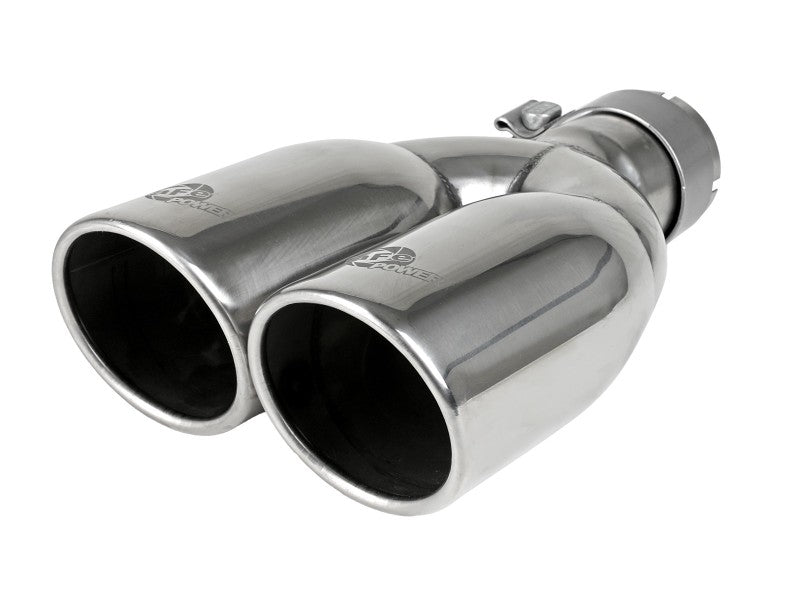 aFe 49-48086-P - AFE49-48086-P - aFe Rebel Series 2.5in 409 SS Axle-Back Exhaust Polished 07-18 Jeep Wrangler (JK) V6-3.6L/3.8L - Shipped in Europe - Tuningsupply.com