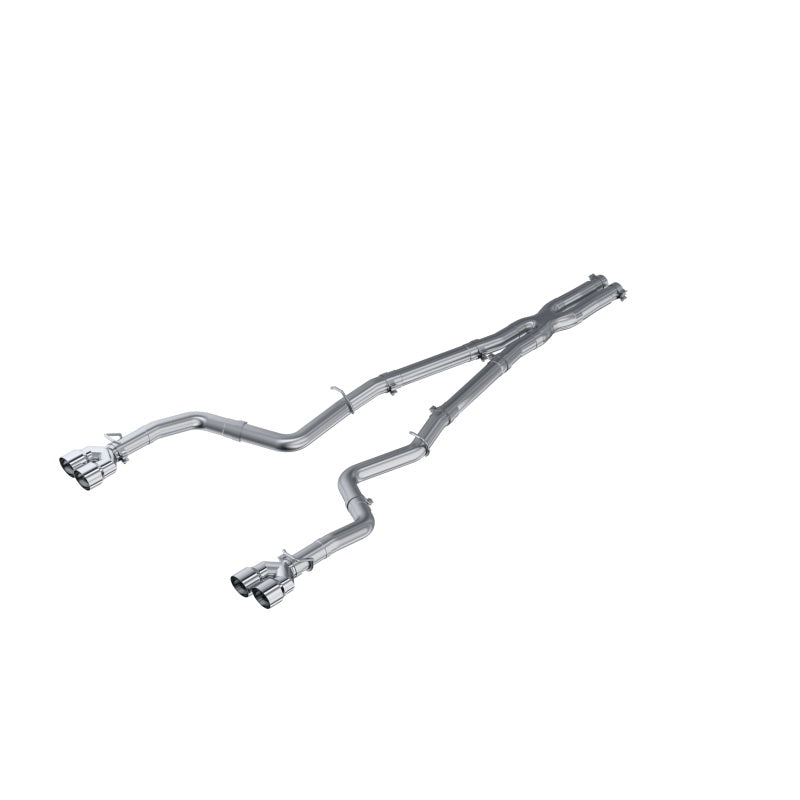 MBRP PS7116AL - MBRPS7116AL - MBRP 15-16 Dodge Challenger 5.7L HEMI Cat Back Dual Split Rear - Shipped in Europe - Tuningsupply.com