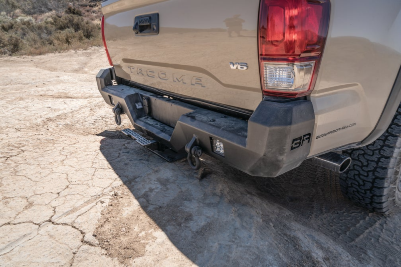 Body Armor 4x4 - BODTC-2963 - Body Armor 4x4 2016+ Toyota Tacoma Pro Series Rear Bumper - Shipped in Europe - Tuningsupply.com