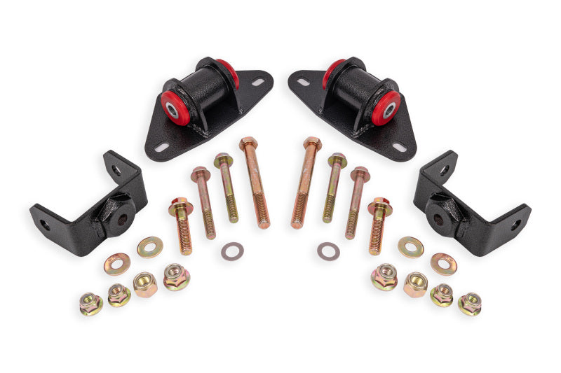 BMR Suspension MM570H - BMRMM570H - BMR Suspension 14-19 Chevrolet Corvette Motor Mount Kit - Black Hammertone - Shipped in Europe - Tuningsupply.com