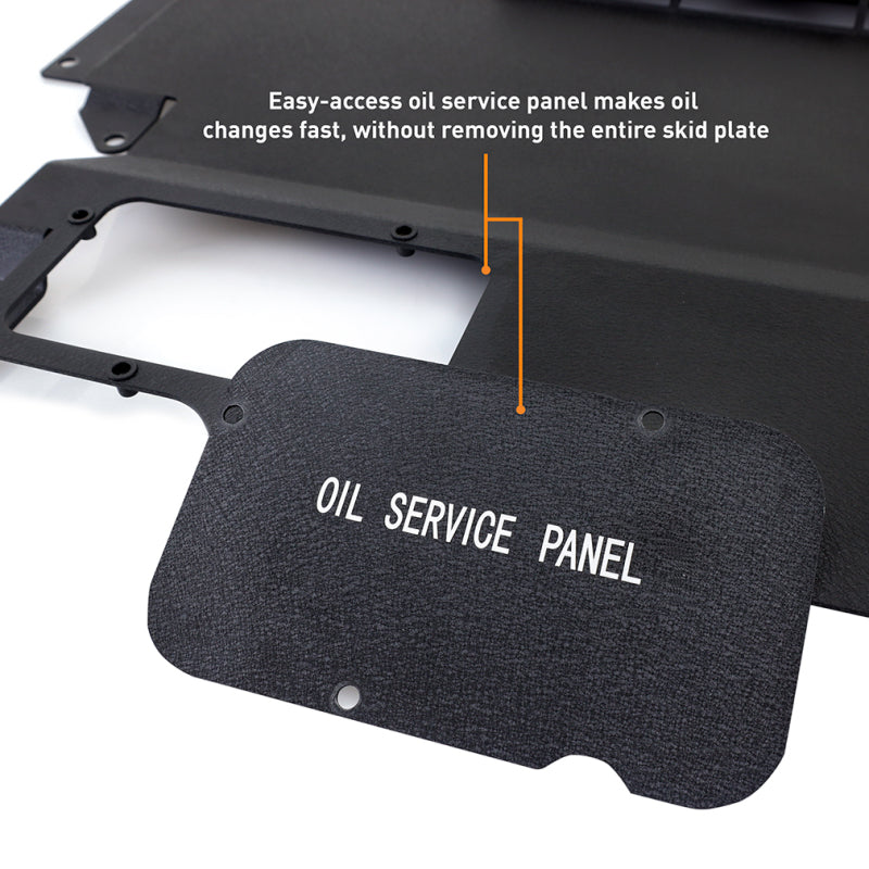 Mishimoto MMSD-Z-23WBK - MISMMSD-Z-23WBK - Mishimoto 2023+ Nissan Z Skid Plate Engine - Wrinkle Black - Shipped in Europe - Tuningsupply.com