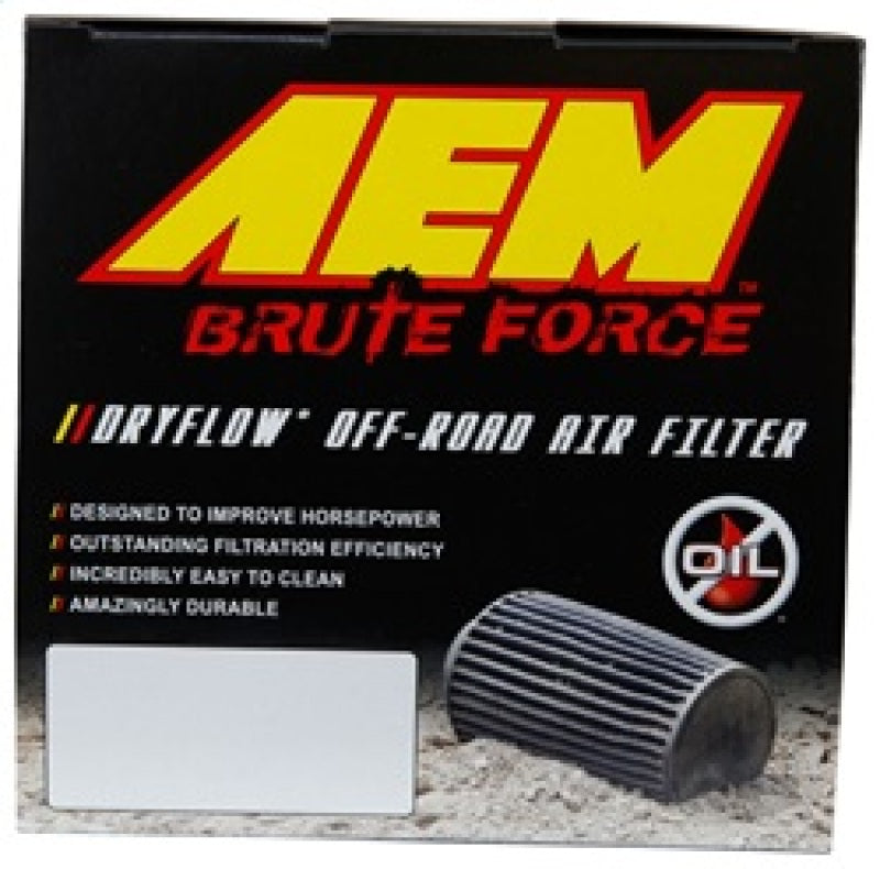 AEM Induction 21-202BF - AEM21-202BF - AEM 2.75 in x 5 in Dryflow Air Filter - Shipped in Europe - Tuningsupply.com