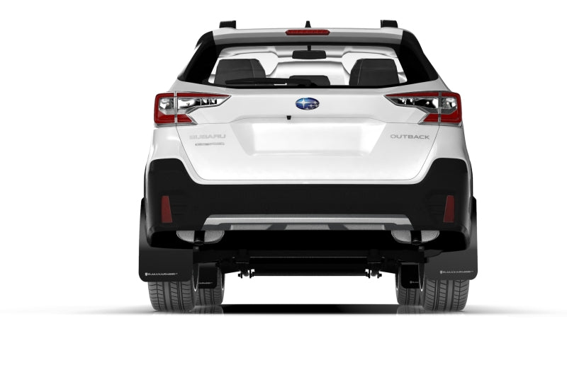 Rally Armor MF66-UR-RD/WH - RALMF66-UR-RD/WH - Rally Armor 20-25 Subaru Outback Red UR Mud Flap w/White Logo - Shipped in Europe - Tuningsupply.com