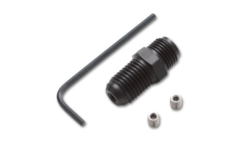 Vibrant 10287 - VIB10287 - Vibrant -4AN to 7/16-24 Oil Restrictor Fitting Kit for Garrett ball bearing Turbochargers - Shipped in Europe - Tuningsupply.com