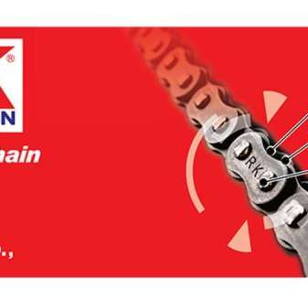RK Chain 428-130 - RKC428-130 - RK Chain RK-M 428-130L - Natural - Shipped in Europe - Tuningsupply.com