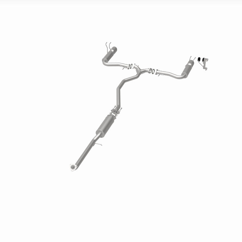 Magnaflow 19313 - MAG19313 - MagnaFlow 16-18 Honda Civic L4 2.0L Street Series Cat-Back Exhaust w/ Polished Tips - Shipped in Europe - Tuningsupply.com
