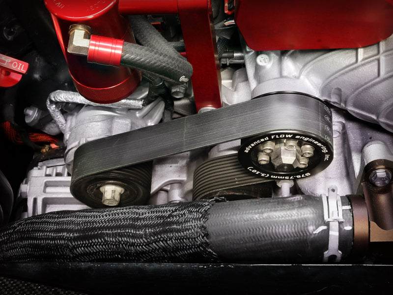 aFe 79-10006 - AFE79-10006 - aFe 15-23 Dodge Challenger / 15-23 Dodge Charger SRT Hellcat 3.10in Supercharger Power Pulley Kit - Shipped in Europe - Tuningsupply.com