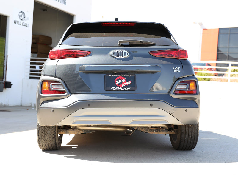 aFe 49-37017NM - AFE49-37017NM - aFe Takeda 2-1/2in 304 SS Axle-Back Exhaust (No Muffler) 18-21 Hyundai Kona L4 1.6L (t) - Shipped in Europe - Tuningsupply.com