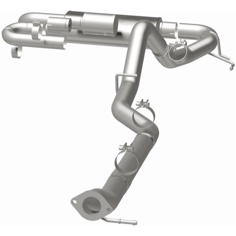 Magnaflow 19559 - MAG19559 - MagnaFlow 2021 Ford Bronco Overland Series Cat-Back Exhaust w/ Single Straight Driver Exit- No Tip - Shipped in Europe - Tuningsupply.com