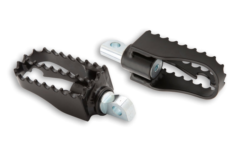 Burly Brand B13-1006B - BURB13-1006B - Burly Brand MX Pegs Pass - Black - Shipped in Europe - Tuningsupply.com