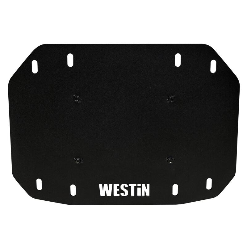 Westin 59-761205 - WES59-761205 - Westin 18-25 Wrangler JL Spare Tire Delete Plate - Tex. Blk - Shipped in Europe - Tuningsupply.com