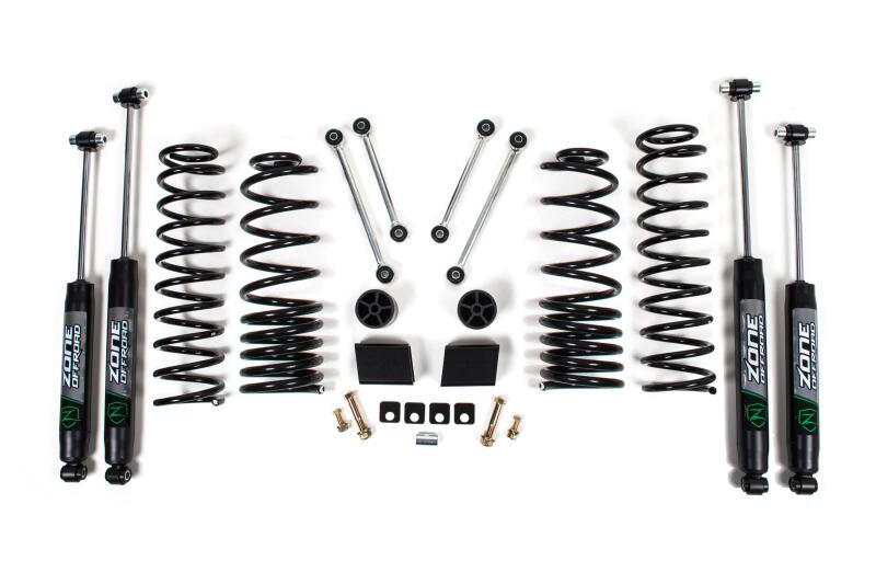 Zone Offroad ZONJ34F - ZORZONJ34F - Zone Offroad 2020 Jeep JT 3in Suspension Lift - Adv Series Shocks - Shipped in Europe - Tuningsupply.com