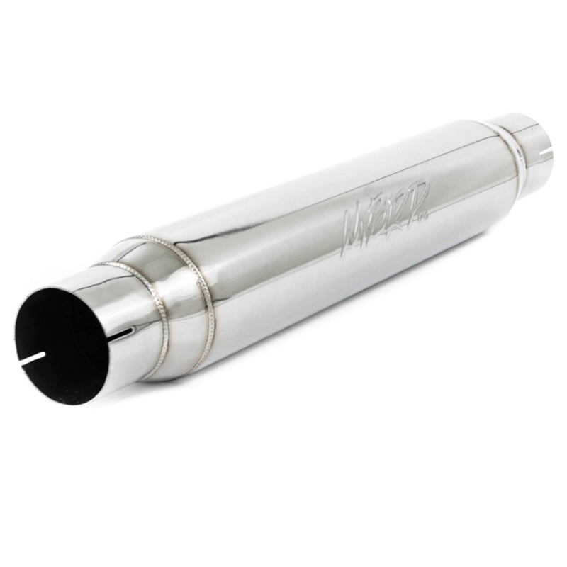 MBRP PR1017 - MBRPR1017 - MBRP Universal Resonator 3in Inlet /Outlet 22in Body 26in Overall T304 - Shipped in Europe - Tuningsupply.com