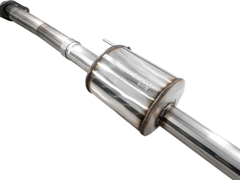 AWE Tuning 3015-33145 - AWE3015-33145 - AWE 21-25 Ford F150 (14th Gen Reg Cab) Cat-Back Exhaust - 4.5in Dual Side Exit Diamond Black Tips - Shipped in Europe - Tuningsupply.com