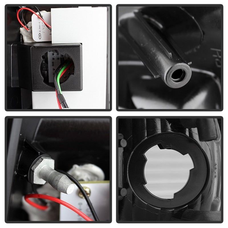 SPYDER 5078179 - SPY5078179 - Spyder Ford F150 side 97-03/F250 Super Duty 99-07 LED Tail Lights Blk Smke ALT-YD-FF15097-LED-BSM - Shipped in Europe - Tuningsupply.com