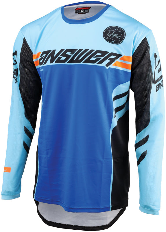Answer 442474 - ANS442474 - Answer 25 Arkon Nitrus Jersey Blue/Black/Hyper Orange - Medium - Shipped in Europe - Tuningsupply.com