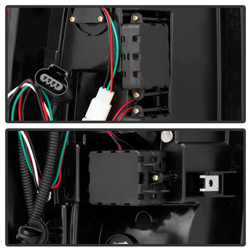 SPYDER 5032478 - SPY5032478 - Spyder Chevy Avalanche 07-13 LED Tail Lights Red Clear ALT-YD-CAV07-LED-RC - Shipped in Europe - Tuningsupply.com