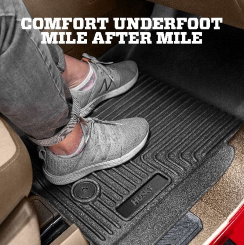Husky Liners 96191 - HSL96191 - Husky Liners 25-26 Ford Expedition Weatherbeater Front & 2nd Seat Floor Liners - 3 Piece - Black - Shipped in Europe - Tuningsupply.com