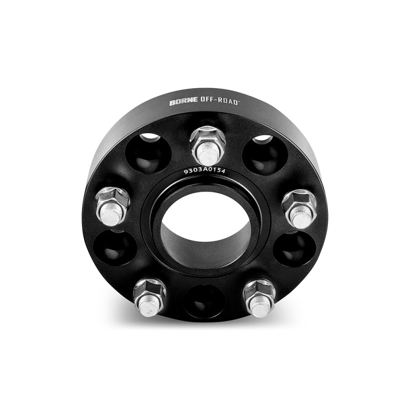 Borne Off-Road BNWS-003-300BK - BRNBNWS-003-300BK - Borne Off-Road Wheel Spacers - 5x127 - 71.6 - 30mm - M14 - Black - Shipped in Europe - Tuningsupply.com