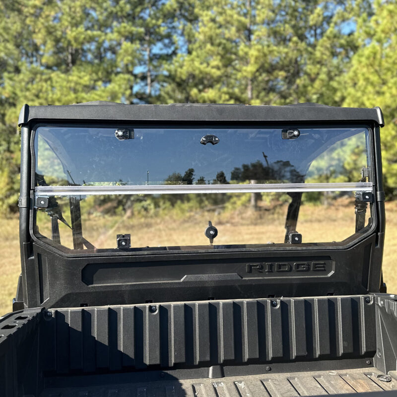 Seizmik 50-55319KIT - SZM50-55319KIT - Seizmik 24+ Kawasaki Ridge Rach Rear Folding Windshield- UV - Shipped in Europe - Tuningsupply.com