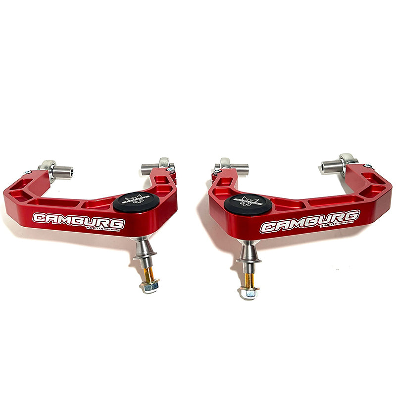 Camburg CAM-310184-RED - CMBCAM-310184-RED - Camburg Toyota Tacoma 05-23 / 4-Runner 03-23 / FJ 07-14 KINETIK V2 Billet Uniball Upper Arms (Red) - Shipped in Europe - Tuningsupply.com