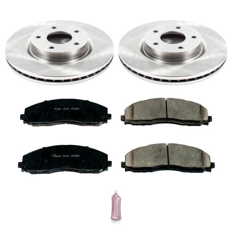 PowerStop KOE6494 - PSBKOE6494 - Power Stop 13-18 Nissan Altima Front Autospecialty Brake Kit - Shipped in Europe - Tuningsupply.com