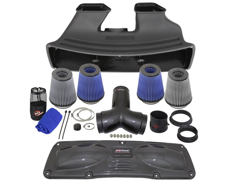 aFe 52-12352-C - AFE52-12352-C - aFe Black Series Cold Air Intake 12-15 Porsche Carrera/Carrera S 3.4L/3.8L - Shipped in Europe - Tuningsupply.com
