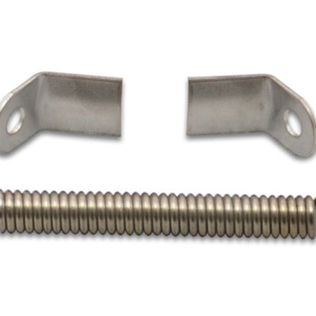 Vibrant 10340 - VIB10340 - Vibrant Weld on Collector Tab Kit (includes 2 x S.S. collector tabs and 3-1/2in long spring) - Shipped in Europe - Tuningsupply.com