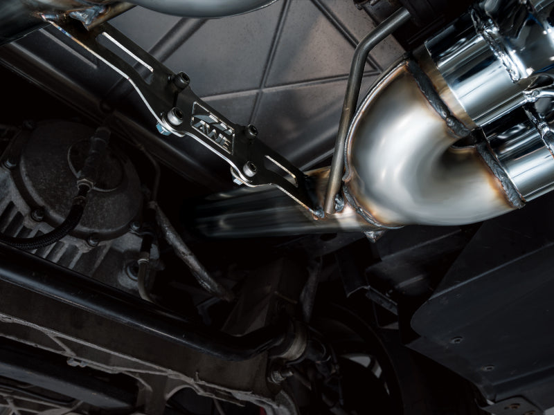 AWE Tuning 3020-42606 - AWE3020-42606 - AWE Tuning C6 Chevrolet Corvette Z06/ZR1 Track Edition Axle-Back Exhaust w/ Chrome Silver Tips - Shipped in Europe - Tuningsupply.com