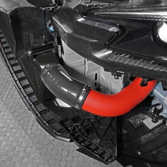 Perrin Performance PSP-ITR-441BK/RD - PERPSP-ITR-441BK/RD - PERRIN 22-25 Subaru WRX Front Mount Intercooler Kit (Red Tubes & Black Core) - Shipped in Europe - Tuningsupply.com