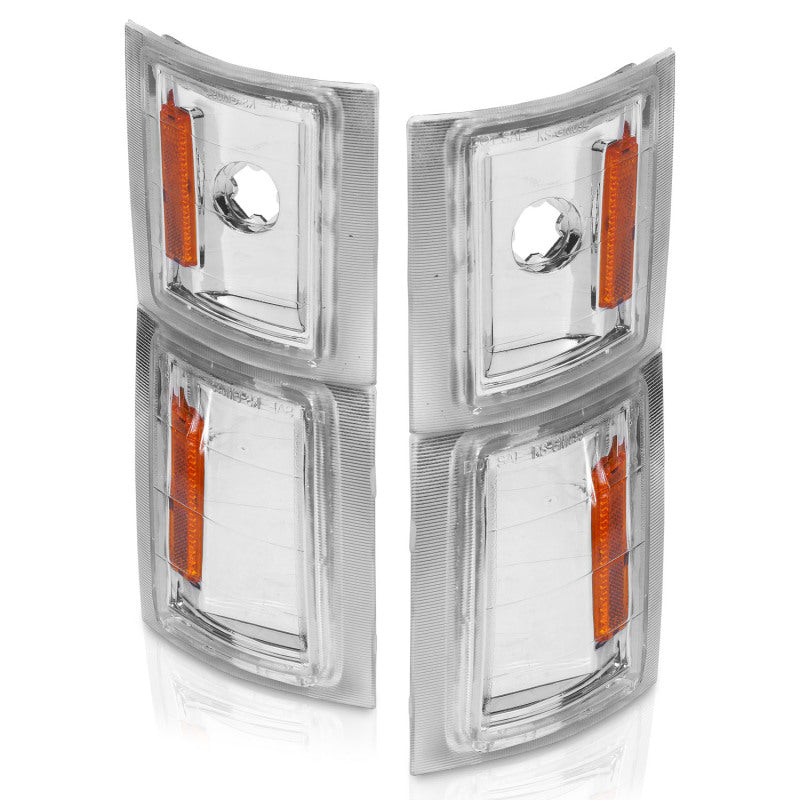 ANZO 521041 - ANZ521041 - ANZO 1994-1998 Chevrolet Blazer Corner Lights Clear Lens w/ Amber Reflector - Shipped in Europe - Tuningsupply.com