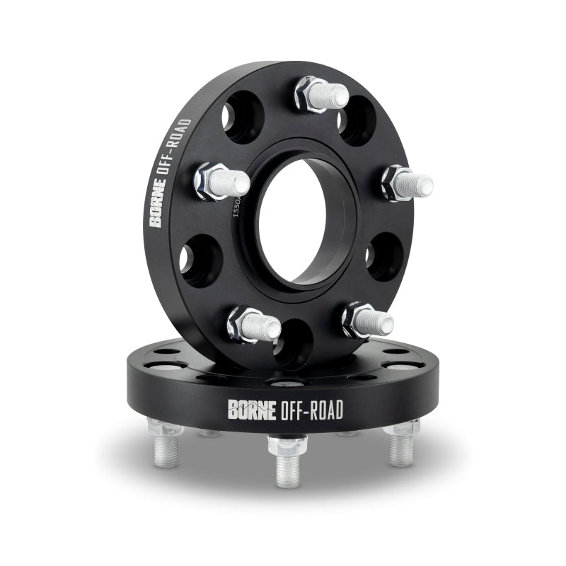 Mishimoto BNWS-017-250BK - MISBNWS-017-250BK - Mishimoto Wheel Spacers - 5x139.7 - 77.8CB - 25 - 9/16 - Black - Shipped in Europe - Tuningsupply.com