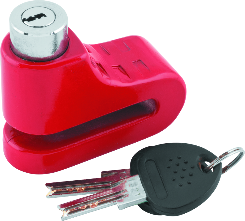 BikeMaster 132246 - BKM132246 - Bully Lock Disc Lock 5.5mm - Red - Shipped in Europe - Tuningsupply.com