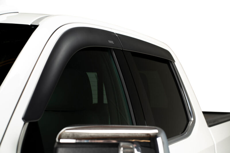 Husky Liners 2857017 - HSL2857017 - Husky Liners 99-16 Ford F-250/350/450/550 SuperCrew Ventvisor Low Profile 4pc - Matte Black - Shipped in Europe - Tuningsupply.com