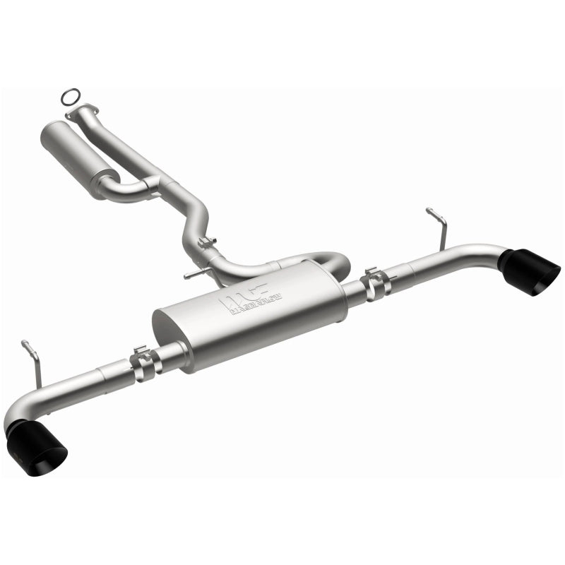 Magnaflow 19500 - MAG19500 - Magnaflow 19-21 Toyota RAV4 Street Series Cat-Back Performance Exhaust System- Dual Rear Exit- Black - Shipped in Europe - Tuningsupply.com