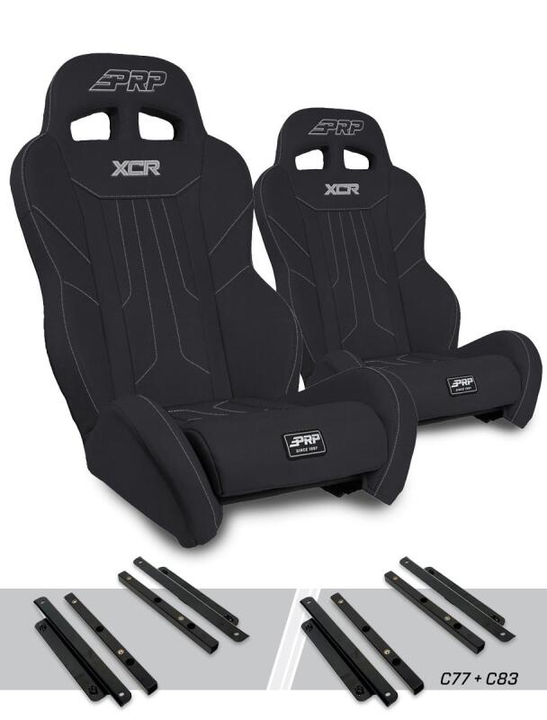 PRP Seats - PRPA8001-PORXP-C83-201 - PRP Polaris General XCR Suspension Seats Kit - Shipped in Europe - Tuningsupply.com
