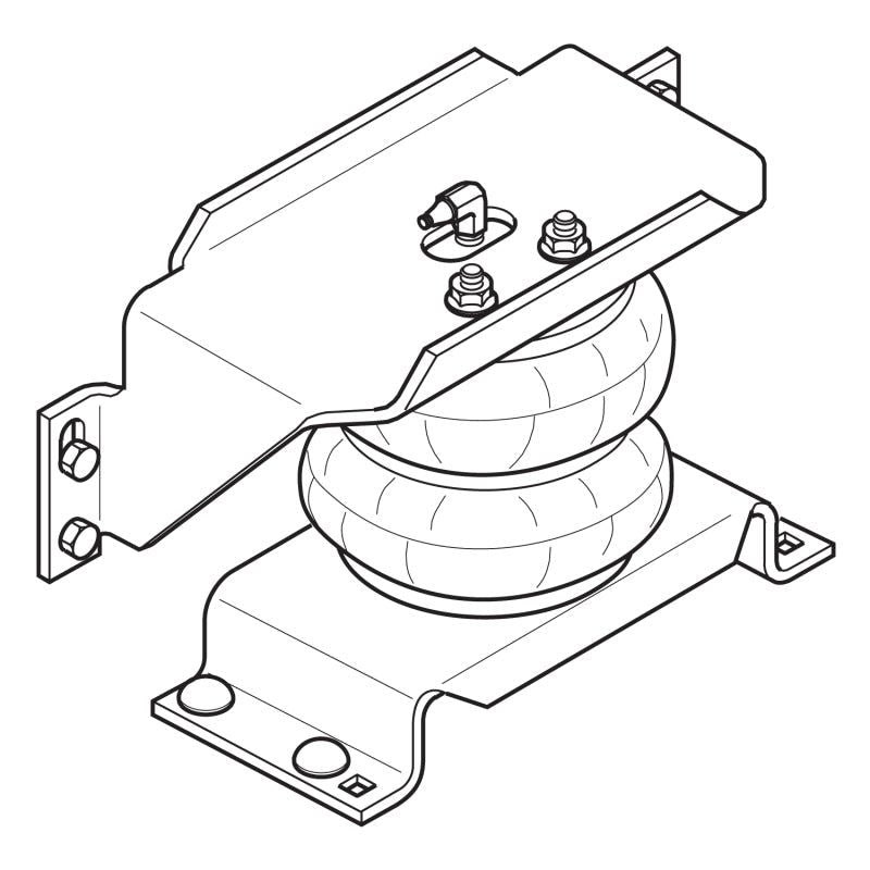 Firestone 2478 - FIR2478 - Firestone Ride-Rite Air Helper Spring Kit Front 07-17 Dodge RAM 3500HD Cab 2WD/4WD (W217602478) - Shipped in Europe - Tuningsupply.com