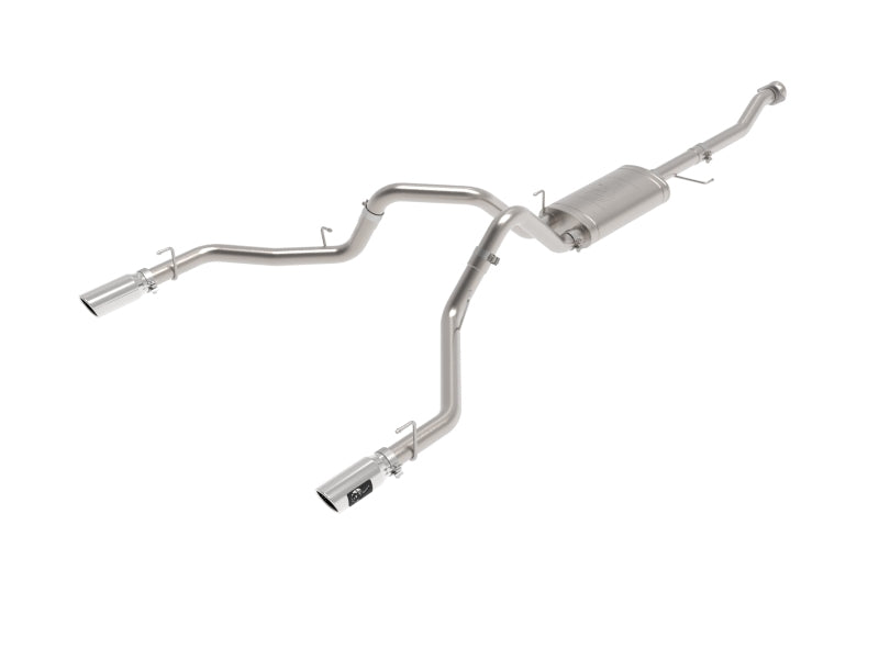 aFe 49-33157-P - AFE49-33157-P - aFe 21-26 Ford F150 Tremor Vulcan Series 3IN 304SS Cat-Back Exhaust Dual Rear Exit w/Polished Tip - Shipped in Europe - Tuningsupply.com