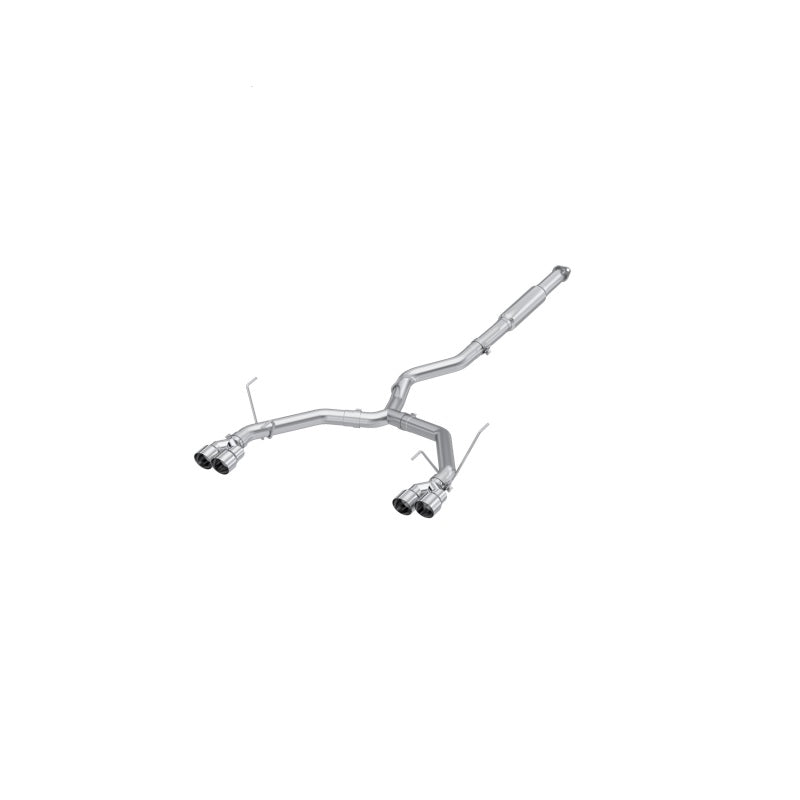MBRP PS4808304 - MBRPS4808304 - MBRP 2022+ Subaru WRX 3in Cat-Back Dual Split Rear Quad Tips Race Profile Exhaust - Shipped in Europe - Tuningsupply.com