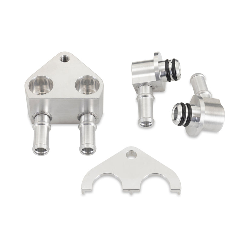 Mishimoto MMTC-F2D-20SL - MISMMTC-F2D-20SL - Mishimoto 2020+ Ford 6.7L Powerstroke Transmission Cooler Kit - Shipped in Europe - Tuningsupply.com