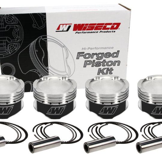 Wiseco K614M835 - WISK614M835 - Wiseco Mazdaspeed 2.0 FS Turbo -16.5cc Dish Piston Shelf Stock Kit - Shipped in Europe - Tuningsupply.com